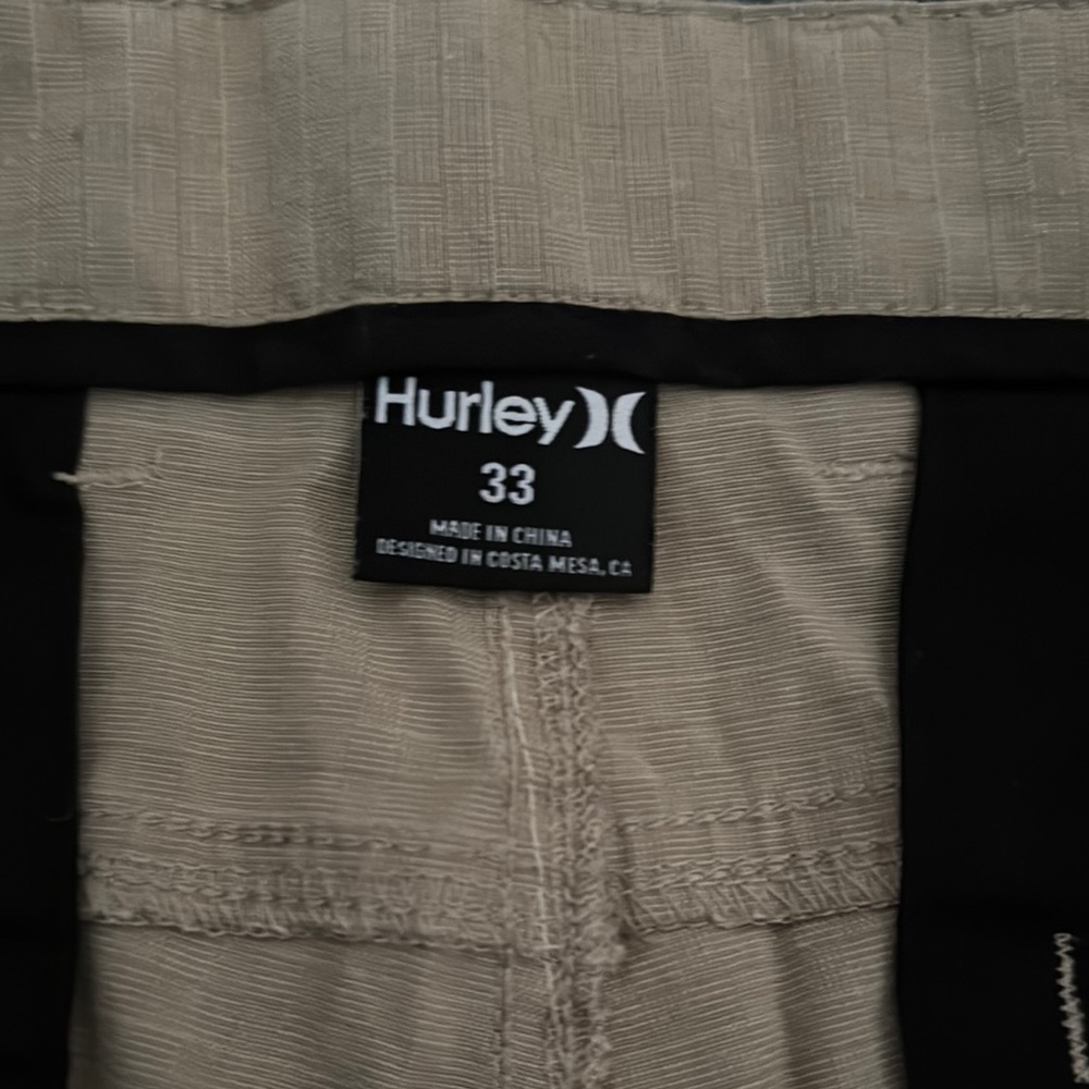Hurley Tan Shorts - Picture 5 of 5